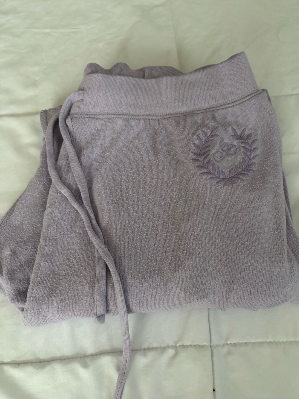 PINK Victoria's Secret Lavender Knit Lounge Shorts